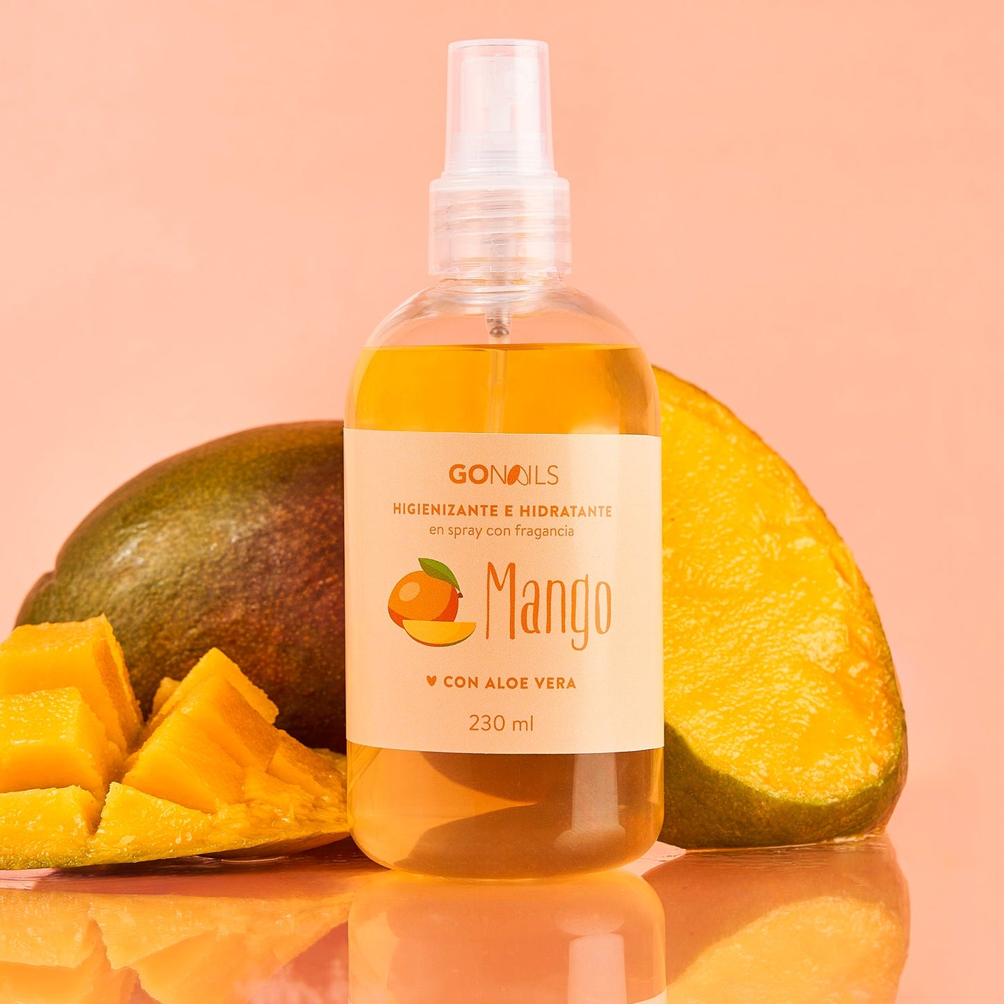 Higienizante de Manos Go Nails · Mango · 230ml — Go Nails Chile