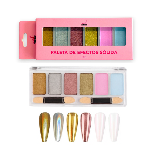 Nail Pro Paleta Polvo Mix