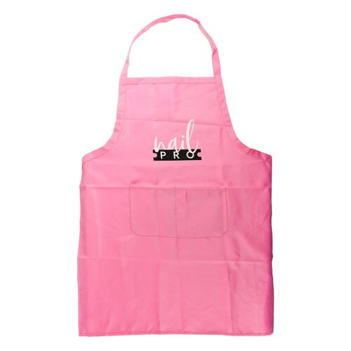 Delantal Rosado Nail Pro