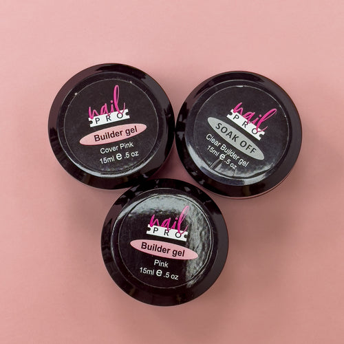 NAIL PRO Builder Gel 15ml - COVER PINK