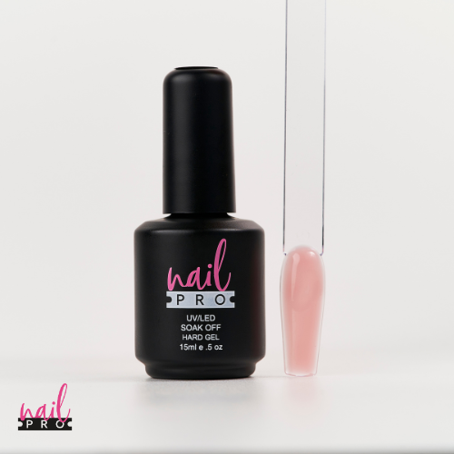 Nail Pro Hard Gel 001- Nude Pink 15 ml