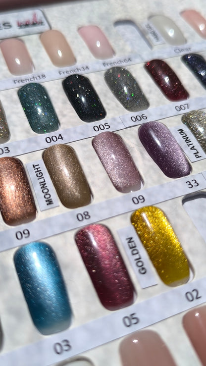 NAIL PRO Esmalte Ojo de Gato Golden 02