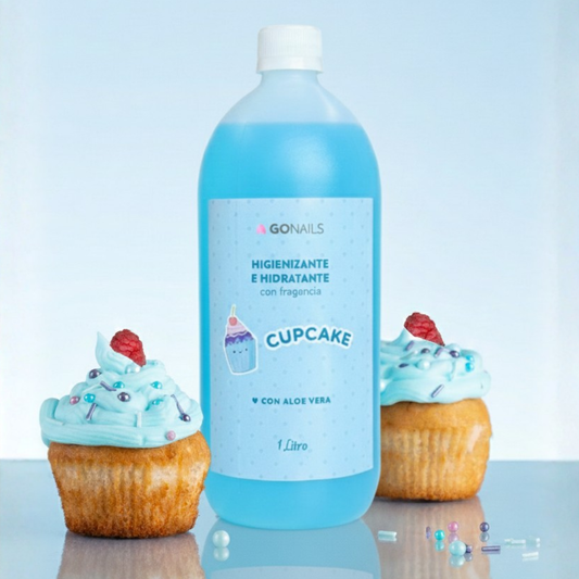 Higienizante de Manos Go Nails · Cupcake · 1 Litro — Go Nails Chile