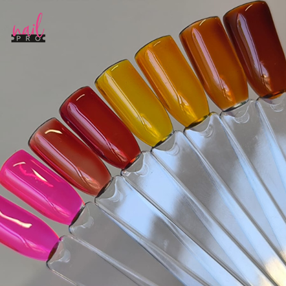 NAIL PRO Esmalte Permanente JELLY 13 Café efecto jelly