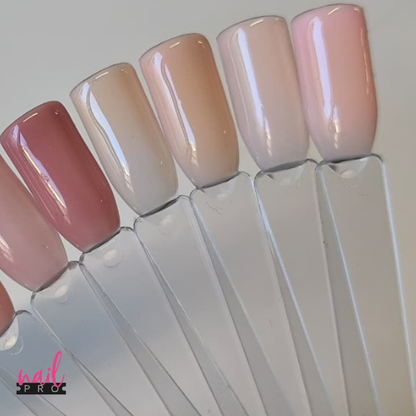 NAIL PRO Esmalte Permanente CHERRY PINK Traslúcido lechoso