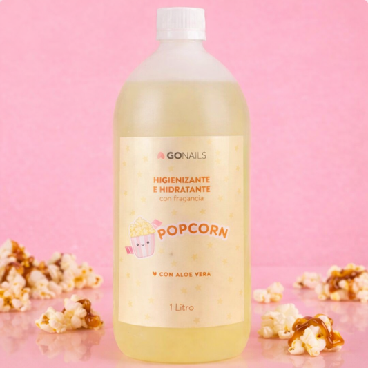 Higienizante de Manos Go Nails · PopCorn · 1 Litro — Go Nails Chile