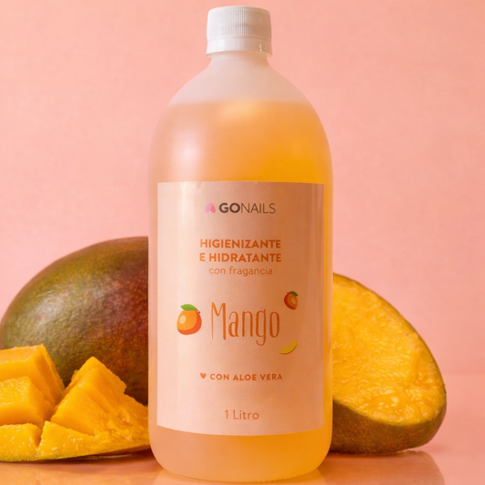 Higienizante de Manos Go Nails · Mango · 1 Litro — Go Nails Chile