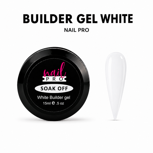 NAIL PRO Builder Gel 15ml - Blanco - Gel Constructor