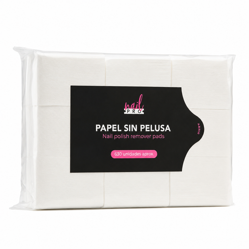 Papel Sin Pelusa Nail Pro – Toallitas Profesionales para Manicura