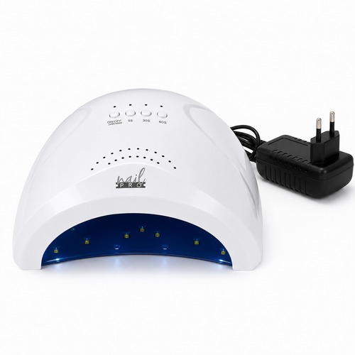 Lámpara Nail Pro 24/48W LED/UV (CON BASE METALICA)