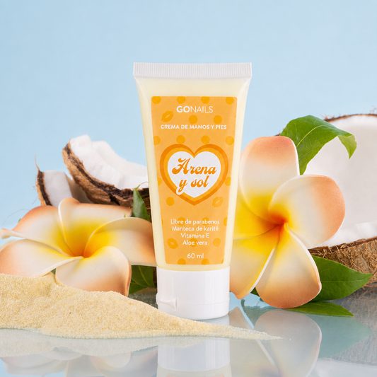 Crema de Manos y Pies Sol y Arena 60ml Go Nails