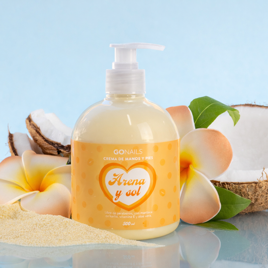 Crema de Manos y Pies Go Nails · Sol y Arena · 500ml — Go Nails Chile
