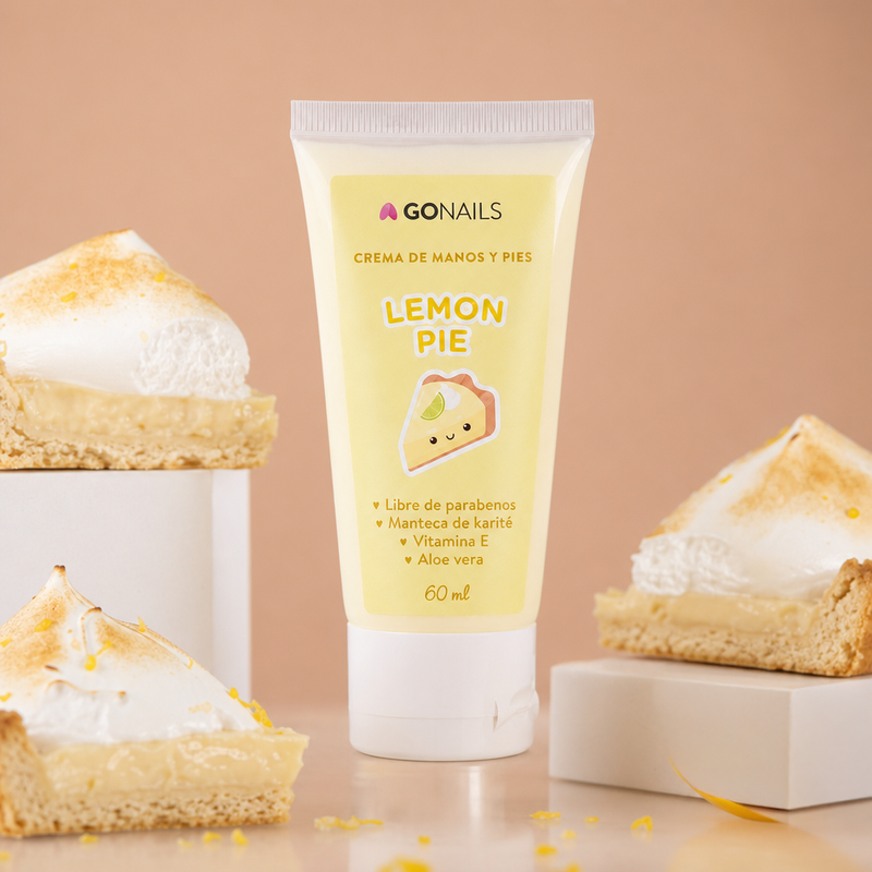 Crema de Manos y Pies Go Nails · Lemon Pie · 60ml POMO