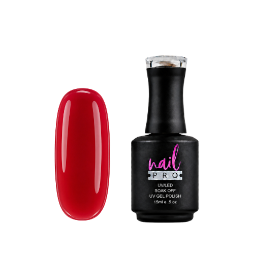 NAIL PRO Esmalte Permanente JELLY 03 Rojo