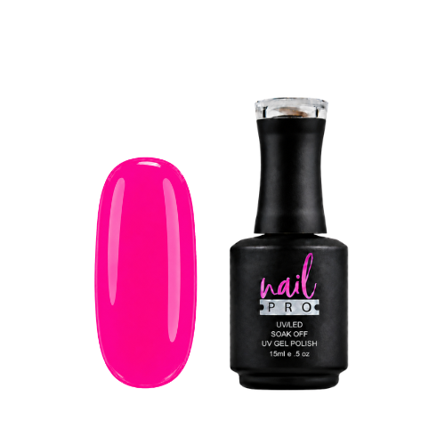 NAIL PRO Esmalte Permanente Neon Barbie Pink