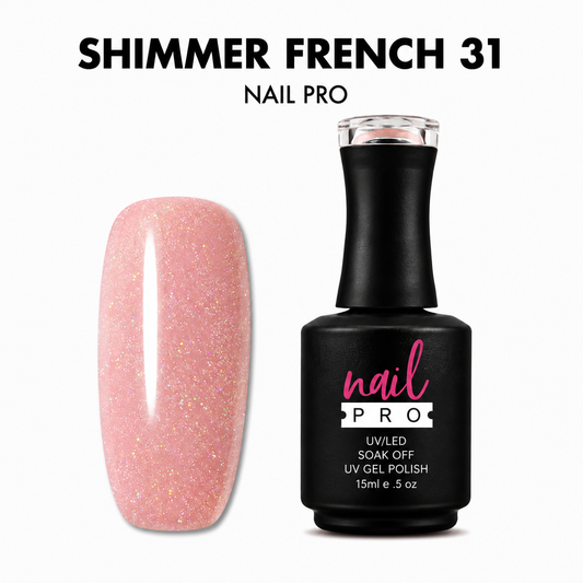NAIL PRO Esmalte Permanente Shimmer French 031