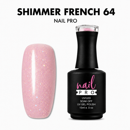 NAIL PRO Esmalte Permanente Shimmer French 064