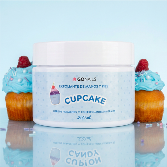 Exfoliante de Manos y Pies · Cupcake · 250ml — exfoliante Go Nails Chile