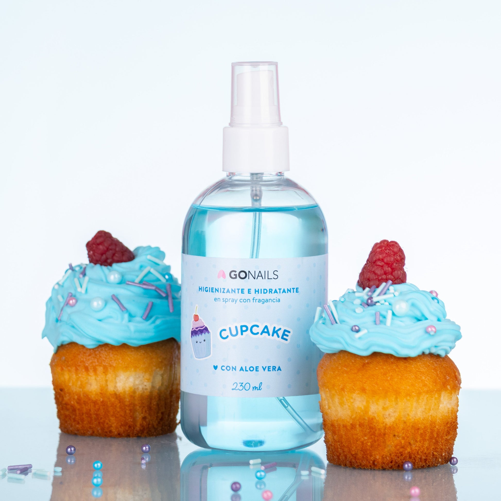 Higienizante de Manos Go Nails · Cupcake · 230ml — Go Nails Chile