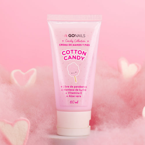 Crema de Manos y Pies Go Nails · Cotton Candy · 60ml POMO