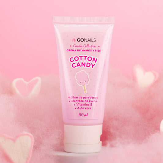 Crema de Manos y Pies Cotton Candy 60ml Go Nails