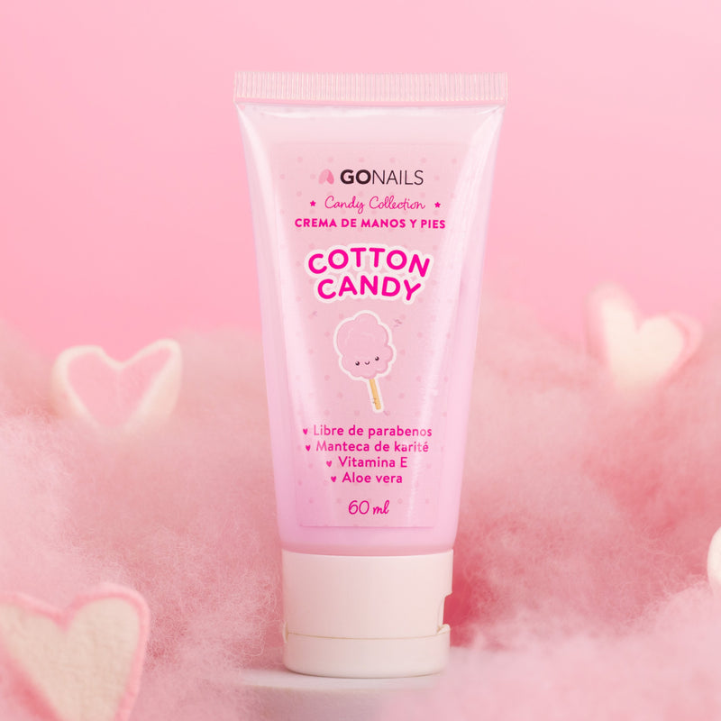 Crema de Manos y Pies Go Nails · Cotton Candy · 60ml POMO