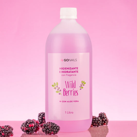 Higienizante de Manos Go Nails · Wild Berries · 1 Litro — Go Nails Chile