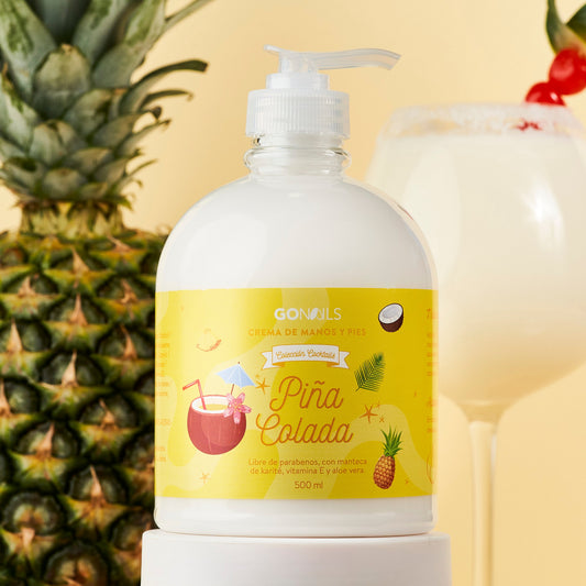 Crema de Manos y Pies Go Nails · Piña Colada · 500ml — Go Nails Chile