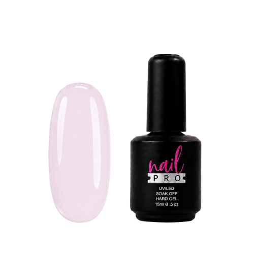 Nail Pro Hard Gel 002 Pink Traslúcido 15ml — Gel Constructor en botella