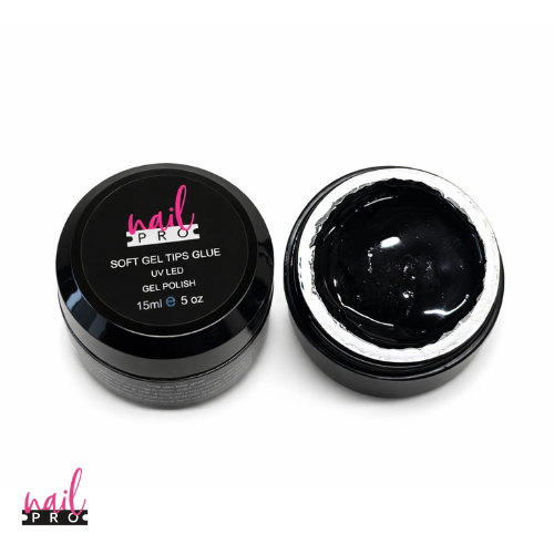 Nail Pro Pegamento Soft Gel Pote 15ml