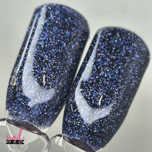 NAIL PRO Esmalte Permanente FLASH 008 REFLECTANTE Azul Morado