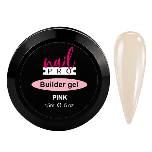 Builder Gel Pink Nail Pro 15 ml – Gel Constructor Rosado