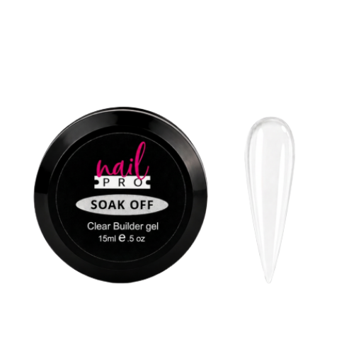 Nail Pro Builder Gel Clear 15ml — Gel Constructor Transparente