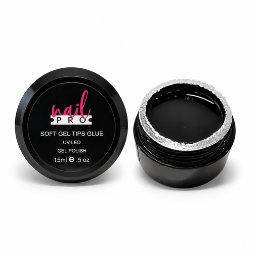 Nail Pro Pegamento Sólido para Soft Gel Pote 15ml