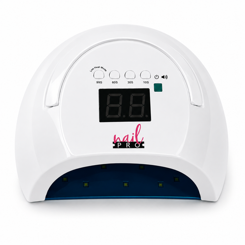 Lámpara Profesional Inalámbrica Nail Pro 80W LED/UV – Recargable con Sensor y Pantalla Digital