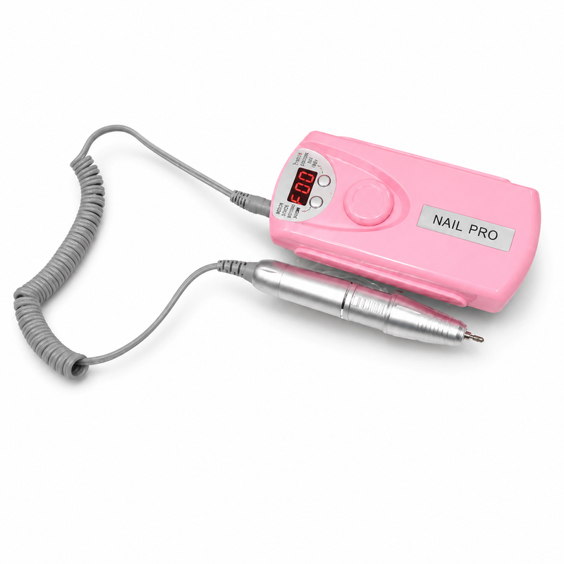 Torno Profesional Inalámbrico Nail Pro 30.000 RPM – Recargable y Velocidad Regulable