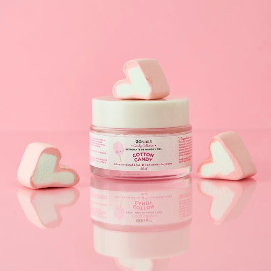 Exfoliante Cotton Candy 50ml Go Nails