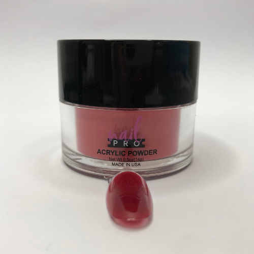 Nail Pro Acrílico Color #15 Rojo Burdeo