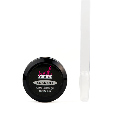 NAIL PRO Builder Gel 15ml - CLEAR