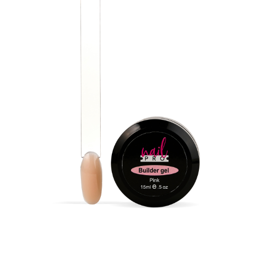 NAIL PRO Builder Gel 15ml - PINK