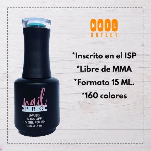 NAIL PRO Esmalte Permanente X064 (ex095) Naranjo Otoño