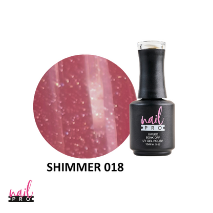 NAIL PRO Esmalte Permanente Shimmer French 018