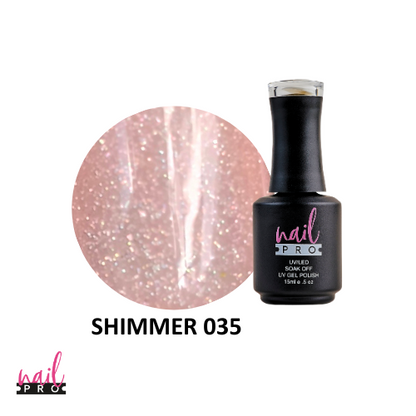 NAIL PRO Esmalte Permanente Shimmer French 035