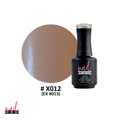 NAIL PRO Esmalte Permanente X012 (ex013) Beige Nude