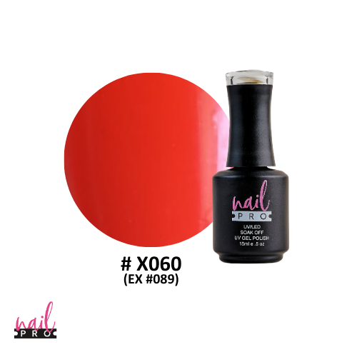 NAIL PRO Esmalte Permanente X060 (ex089) Tangelo