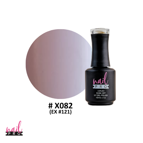 NAIL PRO Esmalte Permanente X082 (ex121) Rosa Lila Claro