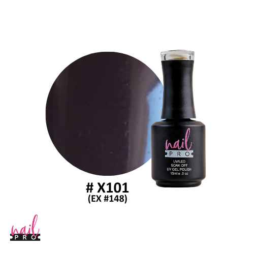 NAIL PRO Esmalte Permanente X101 (ex148) Burdeo Café