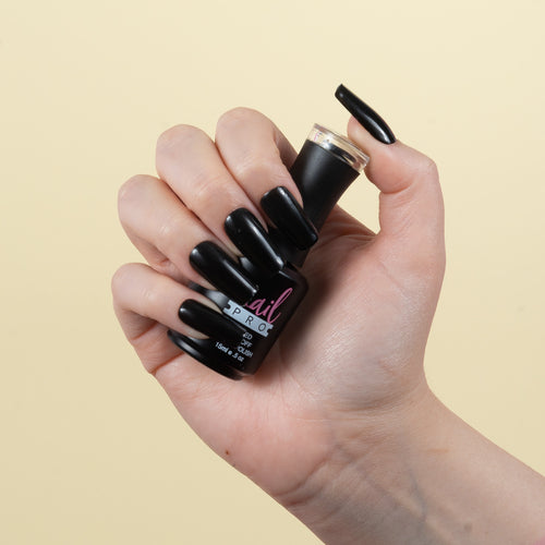 NAIL PRO Esmalte Permanente X105 (ex153) Negro Intenso