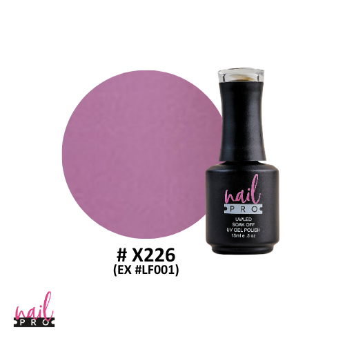 NAIL PRO Esmalte Permanente X226 (exLF001) Rosado Barbie