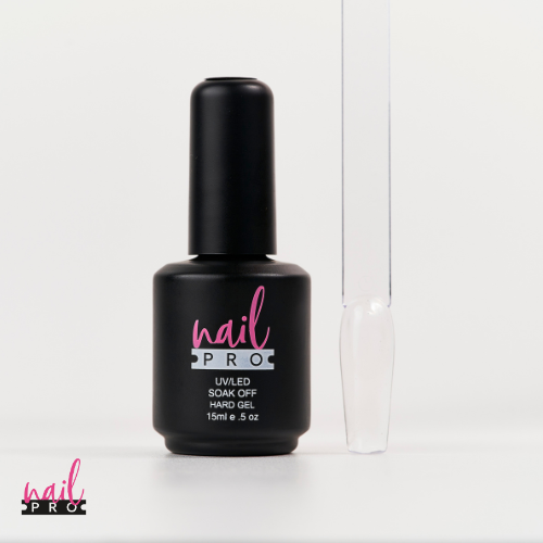 Nail Pro Hard Gel - Clear 15 ml